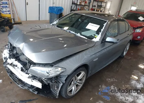 2015 BMW 535I xDrive z USA, uszkodzony, nr VIN WBA5B3C5XFD546876